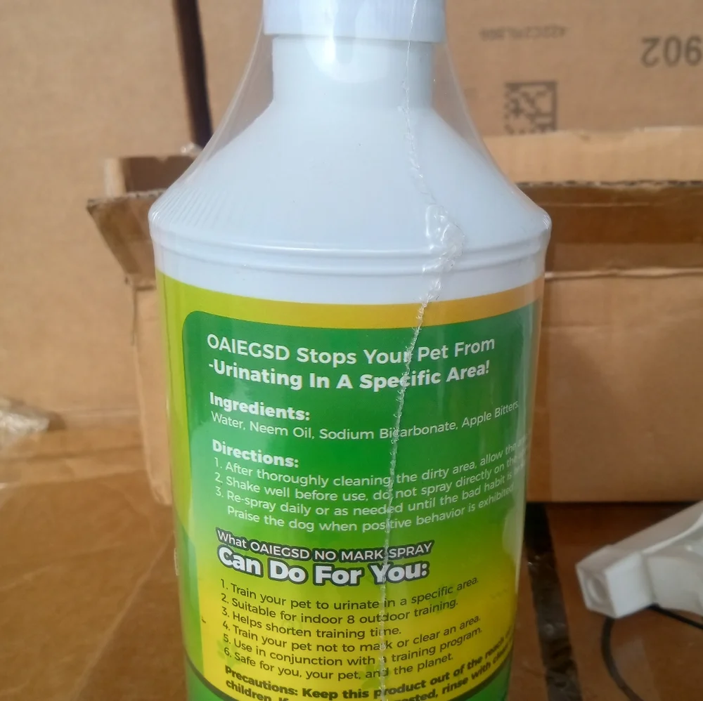 Pet No Mark Spray by OAIEGSD.Pet Stay Away Spray 16oz Spray